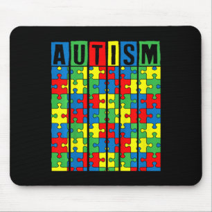 Kinder Autismus Bewusstsein Puzzle Piece Autistic Mousepad