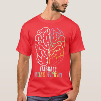 Kinder Autismus Bewusstsein und T-Shirt Embrace Ne
