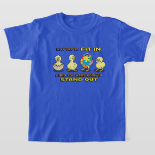 Kinder Autismus Shirt mit Babykichen