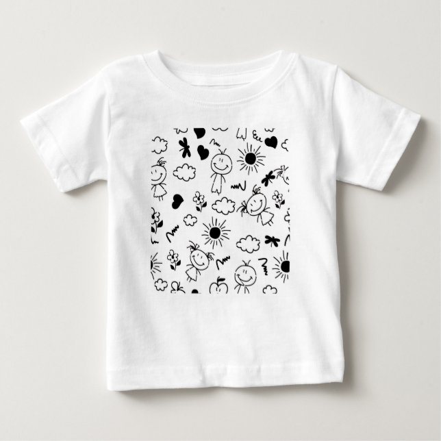 Kinder Baby T-shirt (Vorderseite)