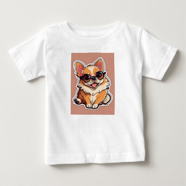 KINDER, BABY-TSHIRT, BABY-STIL, BUNNY-DESIGN-KLOTH BABY T-SHIRT (Vorderseite)