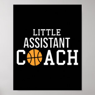 Kinder Basketball Coach Geschenk für Kinderbetreue Poster