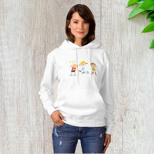 Kinder beim Sport Kinderaktivität Hoodie