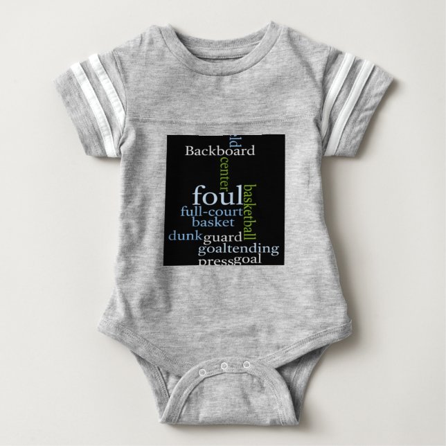 Kinder Bekleidung Basketball Kinderkleidung Baby T-shirt (Vorderseite)
