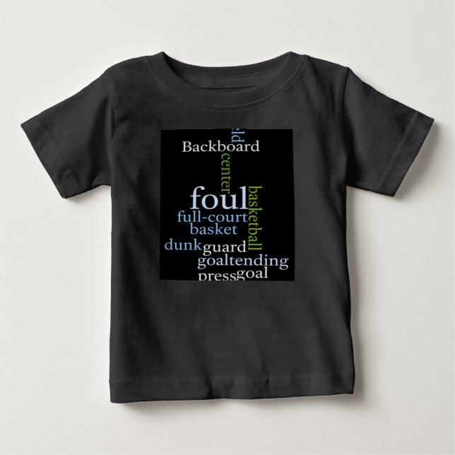Kinder Bekleidung Basketball Kinderkleidung Baby T-shirt (Vorderseite)
