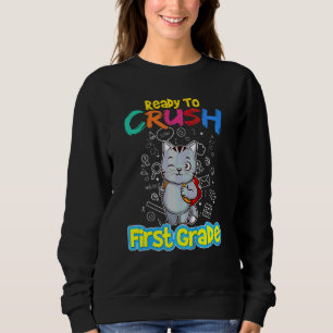 Kinder bereit, den Kindergarten der ersten Klasse  Sweatshirt