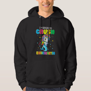 Kinder bereit, den Kindergarten-Einhorn-Meerjungfr Hoodie