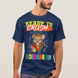 Kinder bereit, den Kindergarten Niedlichen Affen z T-Shirt