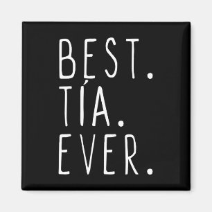 Kinder Beste Tia je Cooles Geschenk 10 Schwarz Magnet