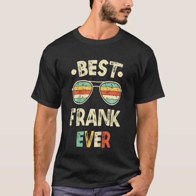 Kinder Bester Frank je T-Shirt (Vorderseite)