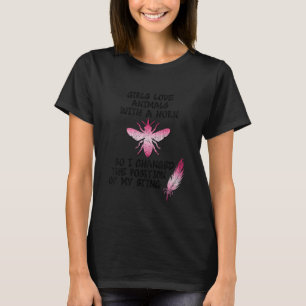 Kinder Bienen Idee für Mädchen Imkerei Imker Gag T-Shirt
