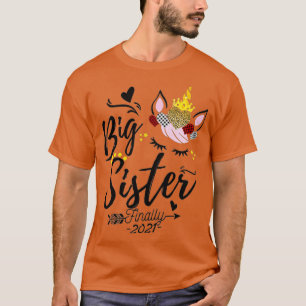 Kinder Big Sister Endlich 2021 bald zu BigSister w T-Shirt