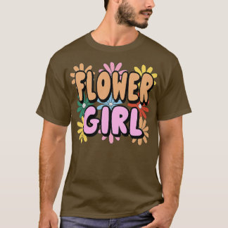 Kinder Blume GirlCute Hübsch Floral Simple Little  T-Shirt