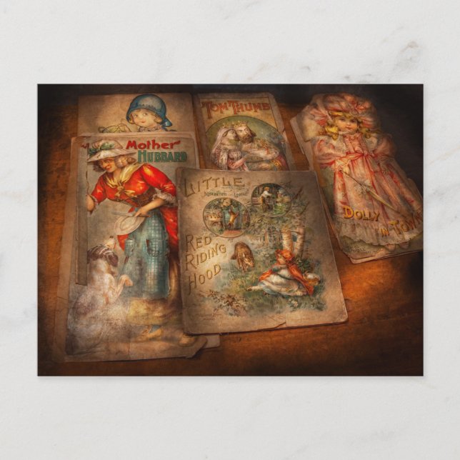 Kinder - Bücher - Märchen Postkarte (Vorderseite)