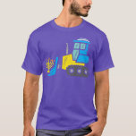 Kinder Bulldozer Bau Chanukah Kleinkind Boys T-Shirt<br><div class="desc">Kinder Bulldozer Bau Chanukah Kleinkind Boys Hanukkah Kinder.</div>