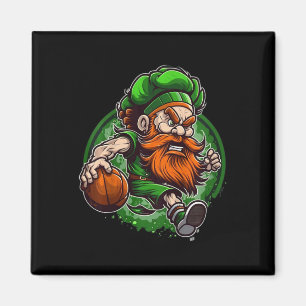 Kinder Bysketbyll St Patricks Day Leprechaun Magnet