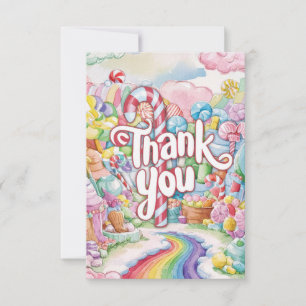 Kinder Candyland danke Karte