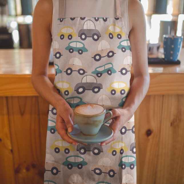 Kinder Cartoon Cars Schürze (Von Creator hochgeladen)