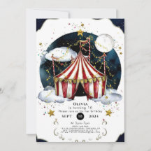 Kinder Celestial Circus Geburtstag