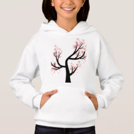 Kinder Cherry Blossom Tree Pullover Hoodie