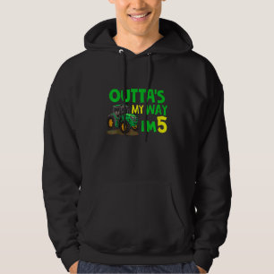 Kinder Cooler Bauernhof Traktor 5th Birthday T-Shi Hoodie