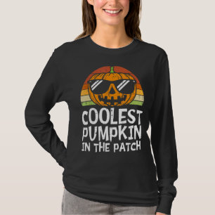 Kinder Cooler Kürbis in die Patchkinderhütte T-Shirt