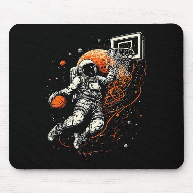Kinder Cooler Raum Bysketbyll mit Astronaut Mousepad (Vorne)