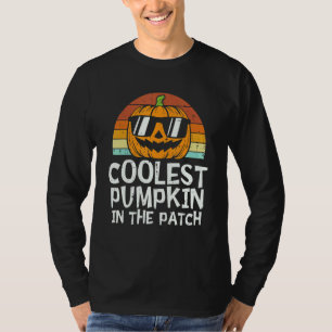 Kinder Coolster Kürbis Im Fleck Halloween Jungen G T-Shirt