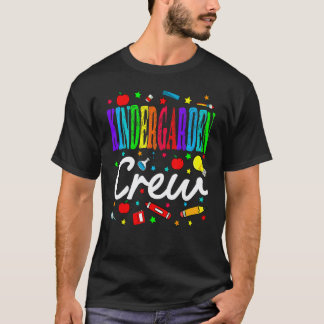 Kinder-Crew-Kindergarten-Lehrer-Schüler-Kinder-Rüc T-Shirt