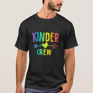 Kinder Crew Kindergarten Level Team Lehrer Zurück T-Shirt