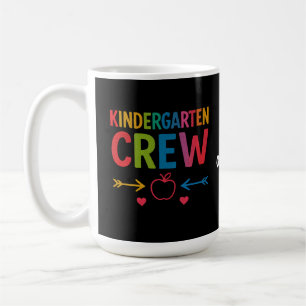 Kinder Crew Kindergarten Spaß zurück zur Schule Kaffeetasse