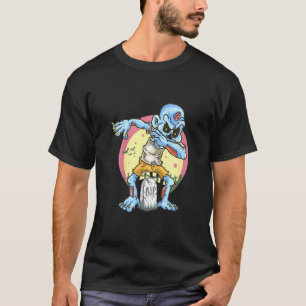 Kinder Dabbing Zombie Grusel Halloween Kinder Dab T-Shirt