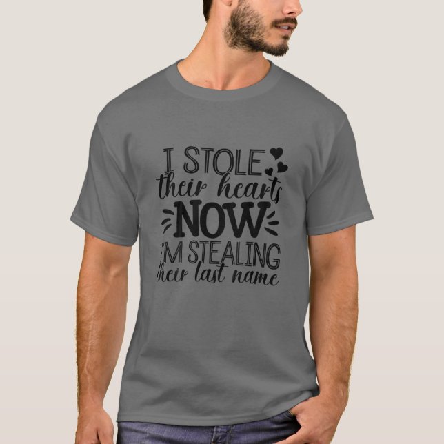 Kinder, denen ich ihre Herzen gestohlen habe, steh T-Shirt (Vorderseite)