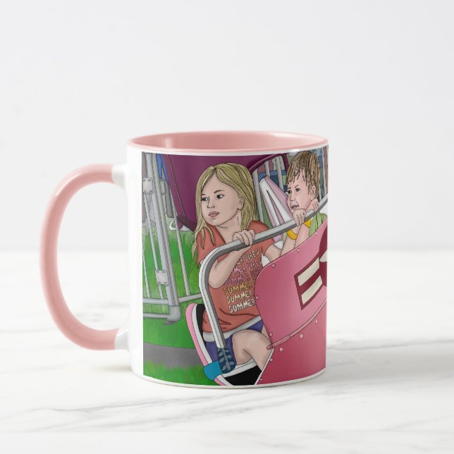 Kinder der Karnevalskunst Tasse (Links)