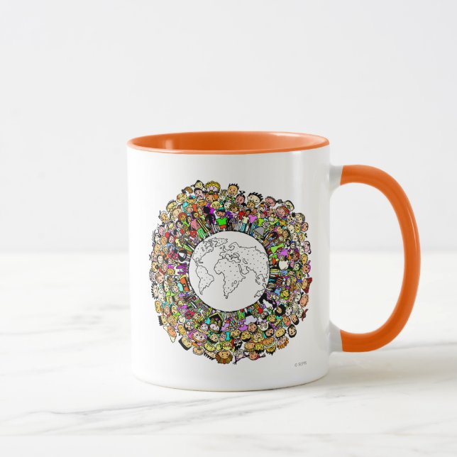 Kinder der Welt Tasse (Rechts)