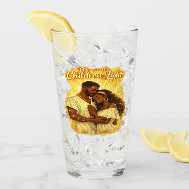 Kinder des Lichts Glas (Vorderseite Ice)