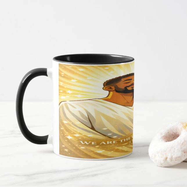 Kinder des Lichts Tasse (Mit Donut)
