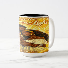 Kinder des Lichts Zweifarbige Tasse