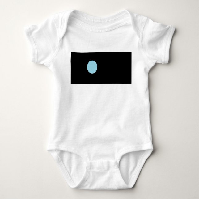 Kinder des Sonnensystems Baby Strampler (Vorderseite)