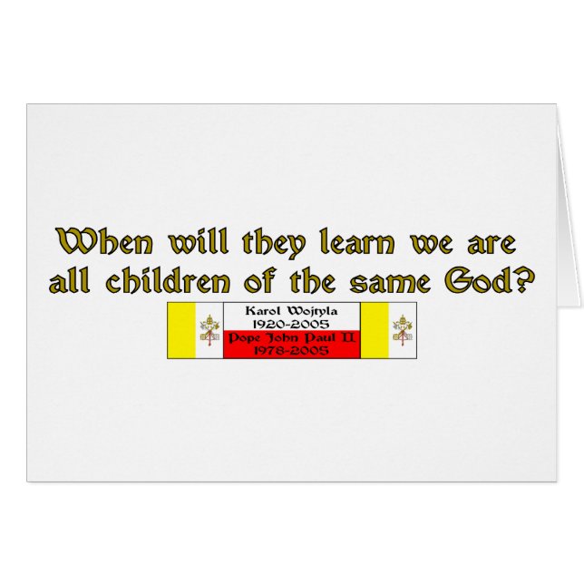 Kinder desselben Gottes 1 (Vorderseite (Horizontal))