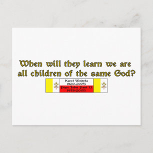 Kinder desselben Gottes 1 Postkarte