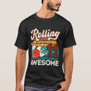 Kinder, die 11 Jahre alt werden 11. Bowling Geburt T-Shirt