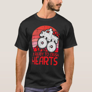 Kinder, die bereit sind, das Herzklopfen zu zerrei T-Shirt