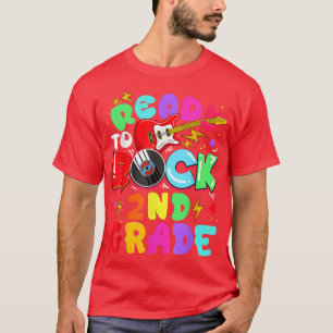 Kinder, die bereit sind, Gitarre der zweiten Klass T-Shirt