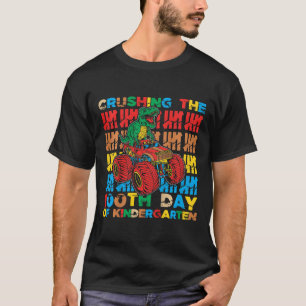Kinder, die den 100. Tag der Schulkinder 100 Tage T-Shirt