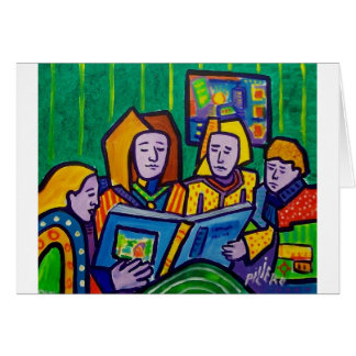 Kinder, die durch Piliero lesen