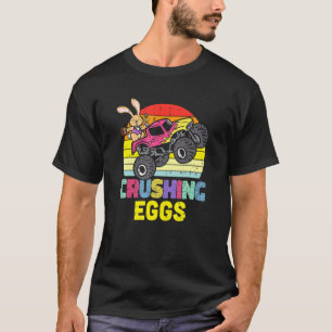 Kinder, die Eier zerschlagen Jagen Bunny Monster T T-Shirt