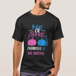 Kinder, die er oder sie zum Gender Groß-Bruder-Rev T-Shirt