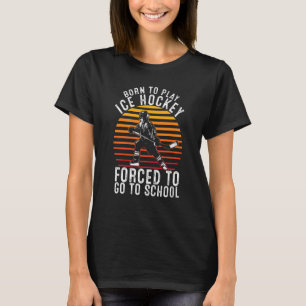 Kinder, die Geboren Eishockey spielen, mussten zur T-Shirt