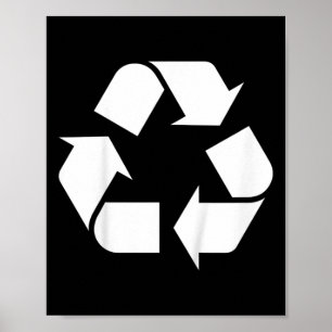 Kinder, die Gerecycelt Logo Gerecycelt haben Kinde Poster